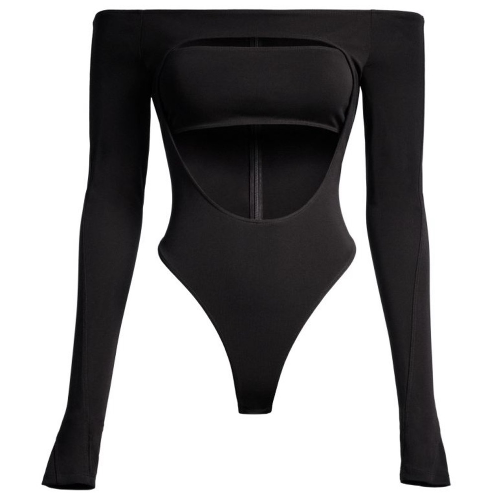 Mugler H&M cut-out bodysuit Size Large